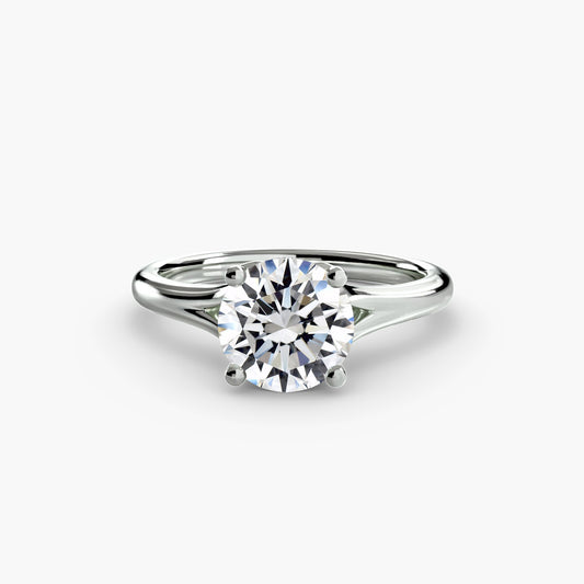Custom Brilliant Diamond Setting ct – main view