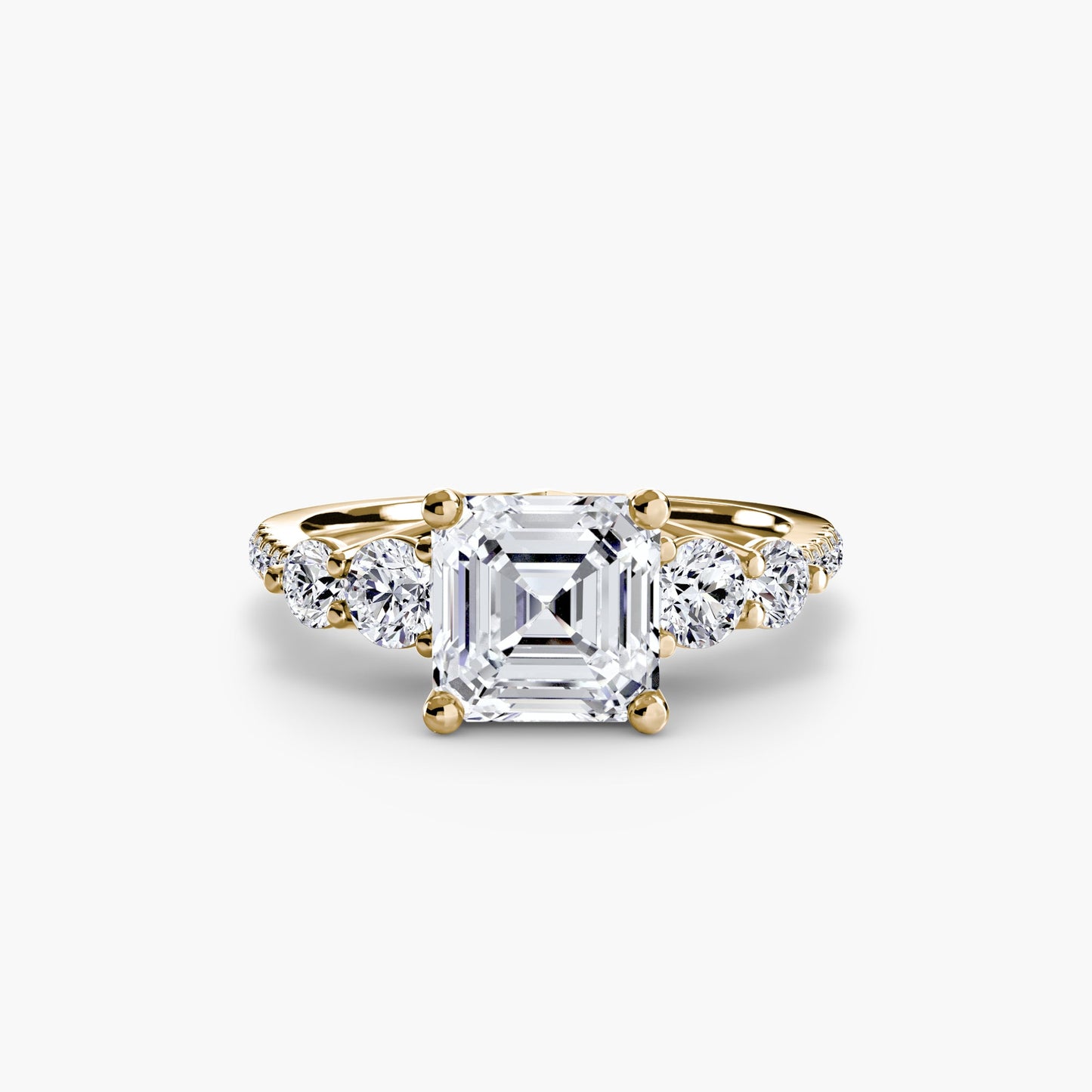 Brilliant Diamond Setting 0.49-ct Gold – close-up