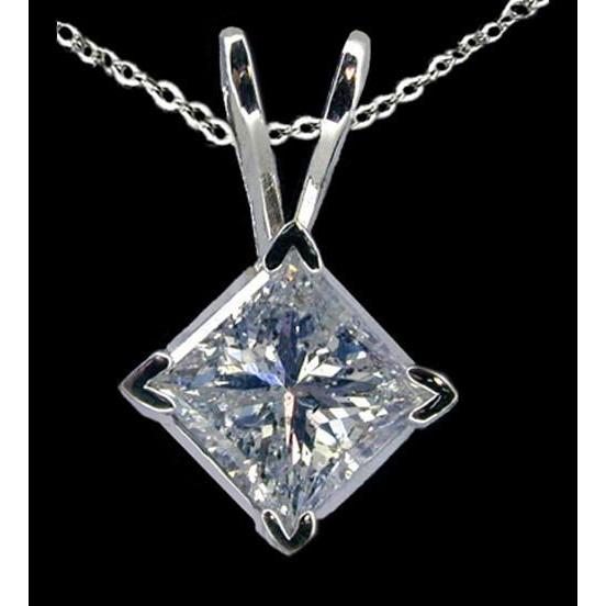 Real Big Diamond 3 Ct. Pendant Locket With Chain Gold New