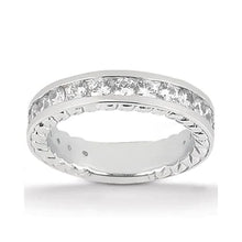 Real Diamond Engagement Ring With Accents Set 4.21 Carats White Gold 14K