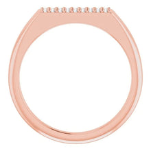 Real Diamond Eternity Band 0.50 Carats 14K Rose Gold Jewelry