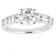Real Diamond White Gold Engagement Set 2.25 Carats White Gold 14K