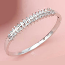 Real Gold Diamond Bangle 3.20 Carats