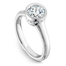 Real Round Diamond Engagement Ring 2.55 Carats White Gold 14K