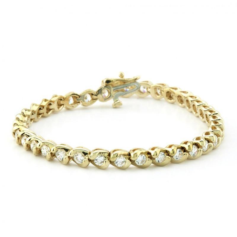 Real Round Diamonds Basic 14K Yellow Gold 6 Carats