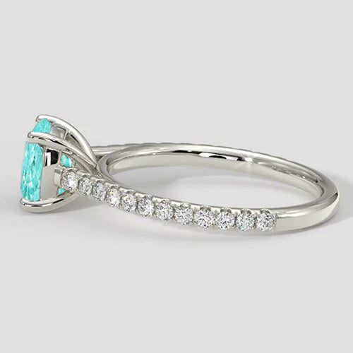Ring Paraiba Tourmaline 2.50 Ct. Round