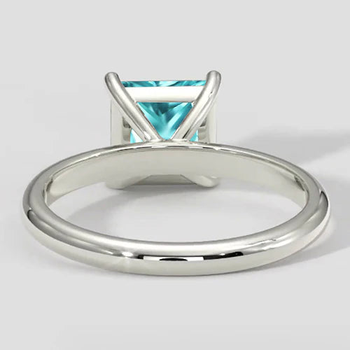 Ring Paraiba Tourmaline Cushion 1.25ct