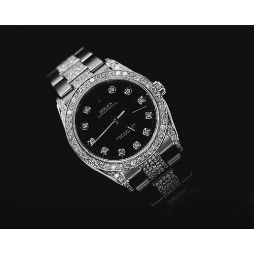 Rolex Black Dial No Date