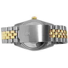 Rolex Datejust Gents Watch Diamond Bezel Gold And Ss Bracelet QUICK SET1