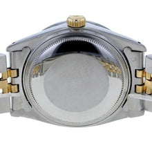 Rolex Datejust Gents Watch Diamond Bezel Gold And Ss Bracelet QUICK SET