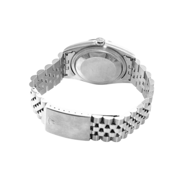 Rolex Datejust Year 2000 Blue Stick Dial 36 mm Stainless Steel Watch