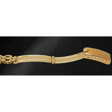 Rolex Lady-Datejust White Stick Dial President Style Bracelet Yellow Gold Watch