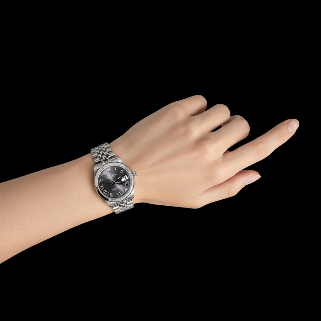 Rolex 278240 Datejust 31mm Grey Roman Women Watch