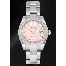 Rolex 31mm Date-just Pink Luminous Dial Ladies Watch