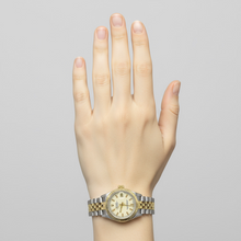 Rolex Date-just 31mm Two Tone Ivory Dial Women Watch P4