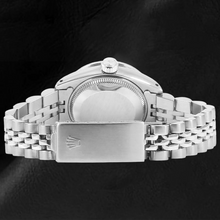 Rolex Datejust 26 mm Olive Green Diamond Dial Stainless Steel Watch