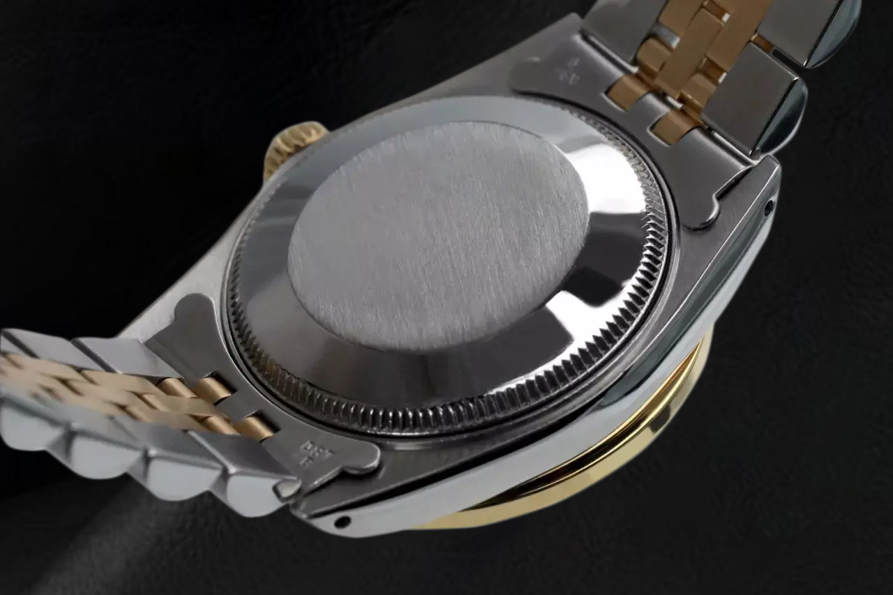 Rolex Datejust 31 mm White Mother Of Pearl Diamond Dial Two Tone Watch
