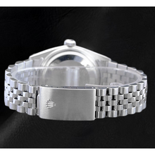 Rolex Datejust 36 mm Green Diamond Dial Stainless Steel Watch