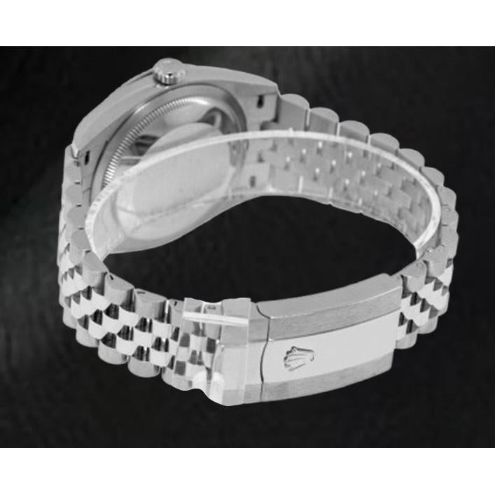 Rolex Datejust Grey Wimbledon Roman Dial 36 mm Stainelss Steel Watch