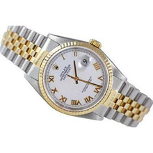 Rolex Datejust Two Tone Bracelet Men Watch