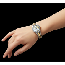 Rolex Datejust Two Tone Ladies Watch Natural Earth Mined Diamond Bezel P3