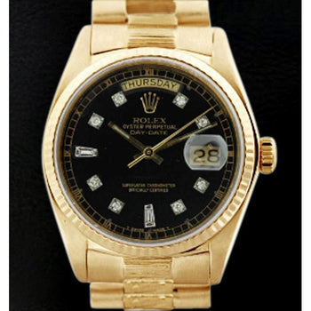 Mens solid gold rolex store