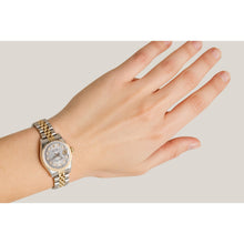 Rolex Lady Datejust 26 mm Silver Jubilee Diamond Dial Two Tone Watch