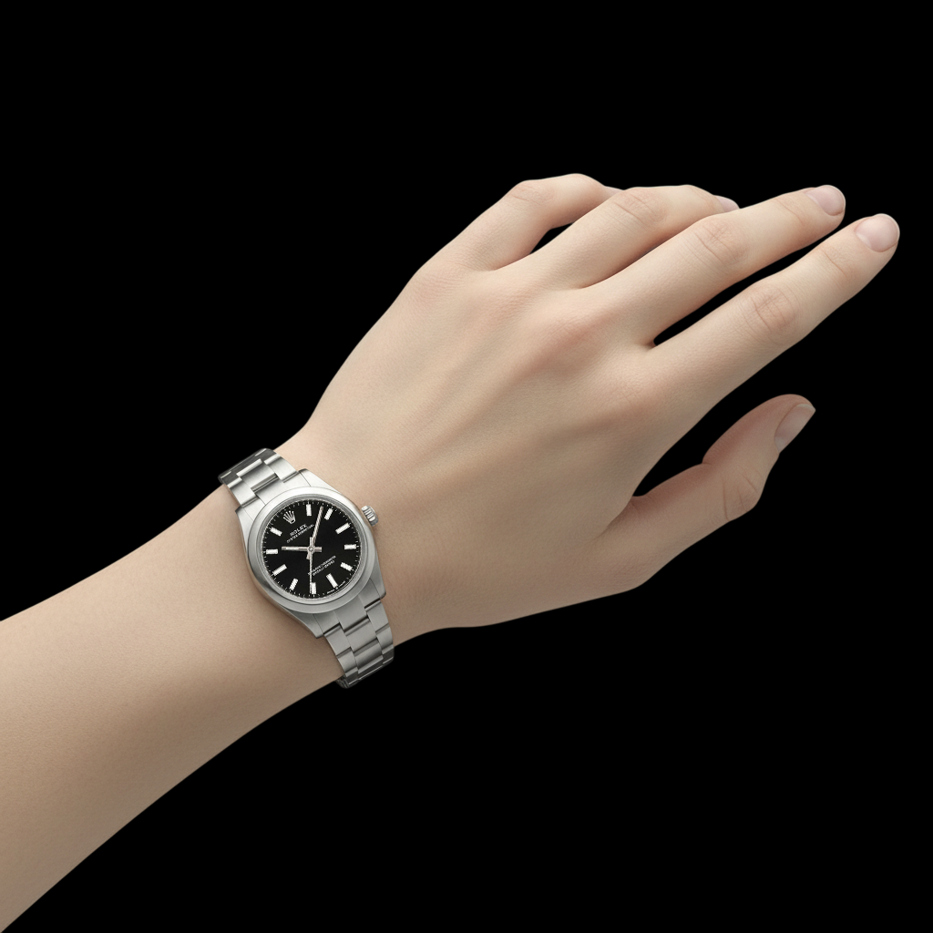 Rolex Oyster Perpetual 31mm Stainless Steel Ladies Watch P3