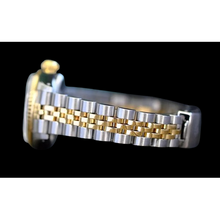 Rolex White Diamond Dial Datejust Lady Watch Ss & Yellow Gold