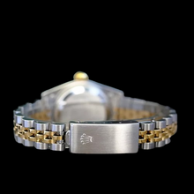 Rolex White Diamond Dial Datejust Lady Watch Ss & Yellow Gold