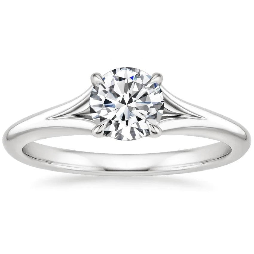 Round Cut 1.50 Carat Real Diamond Solitaire Ring New