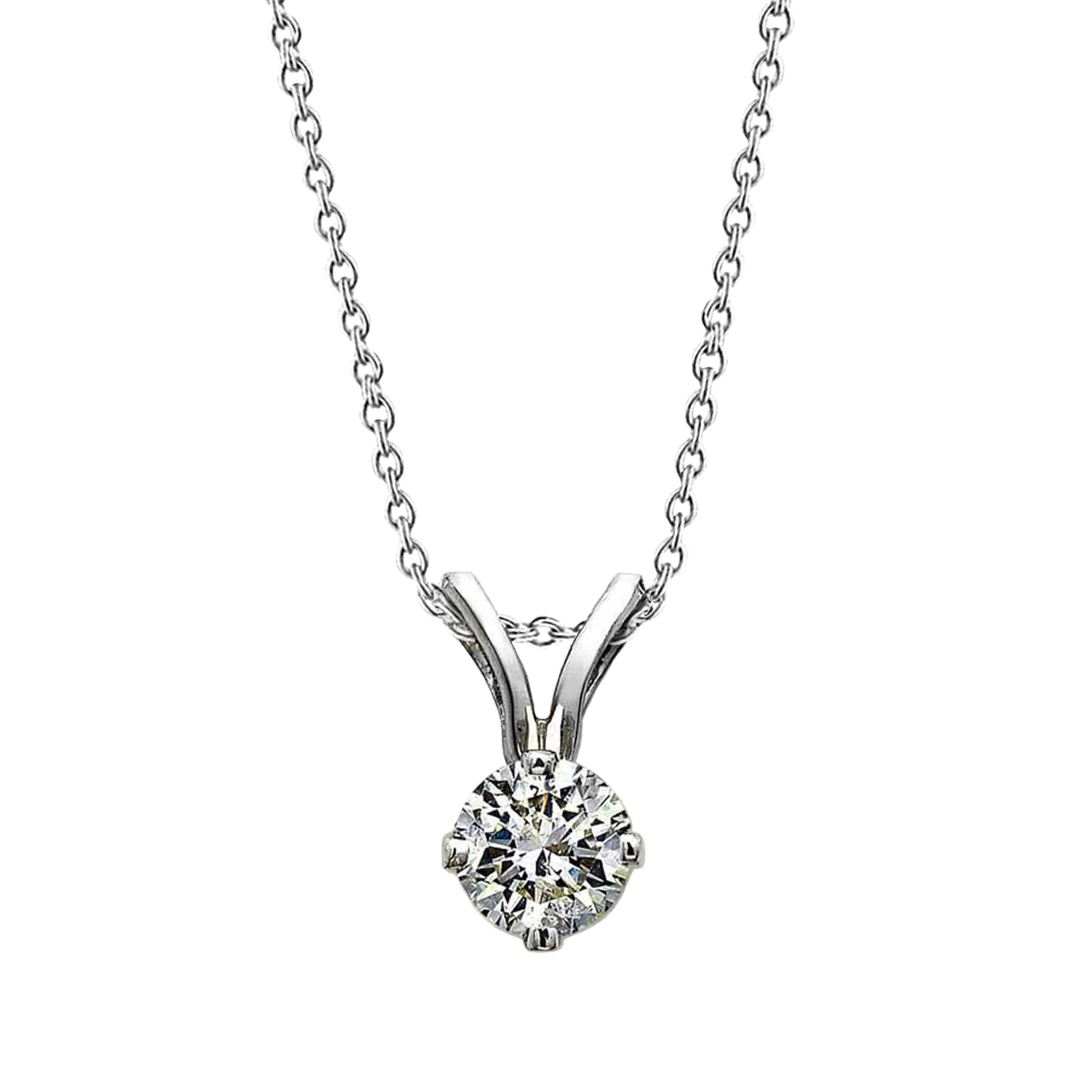 One carat 2025 diamond necklace