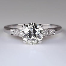 Round Old Miner Genuine Diamond Ring Accented Jewelry 2.50 Carats
