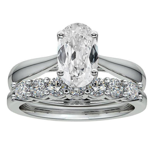 natural round diamond 6.50ct ring front view