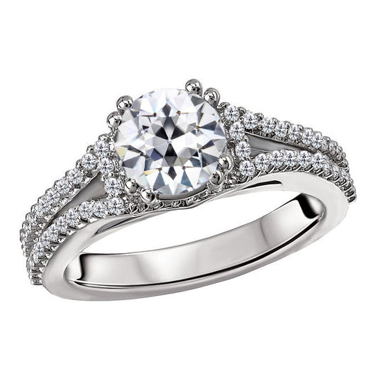 Brilliant Diamond Anniversary Ring 4.50-ct 14K White Gold – main view