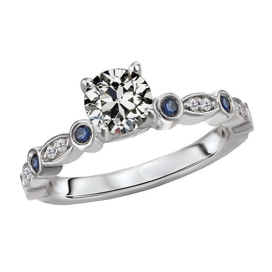 Shimmering Diamond Anniversary Ring 3.50 ct – main view