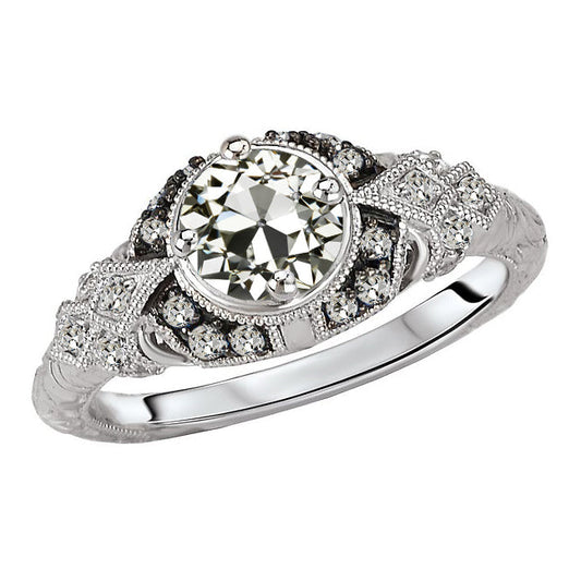 Authentic Diamond Bridal Ring – main view