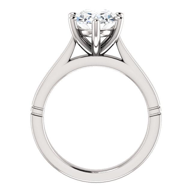 Solitaire Genuine Diamond Ring 3.50 Carats Jewelry New2