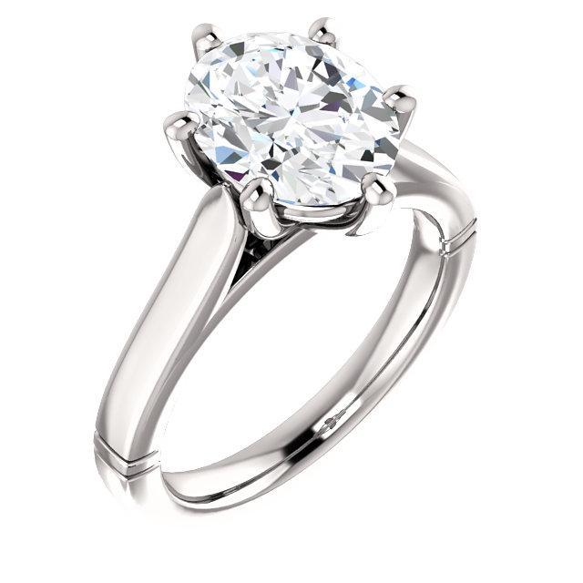 Solitaire Genuine Diamond Ring 3.50 Carats Jewelry New