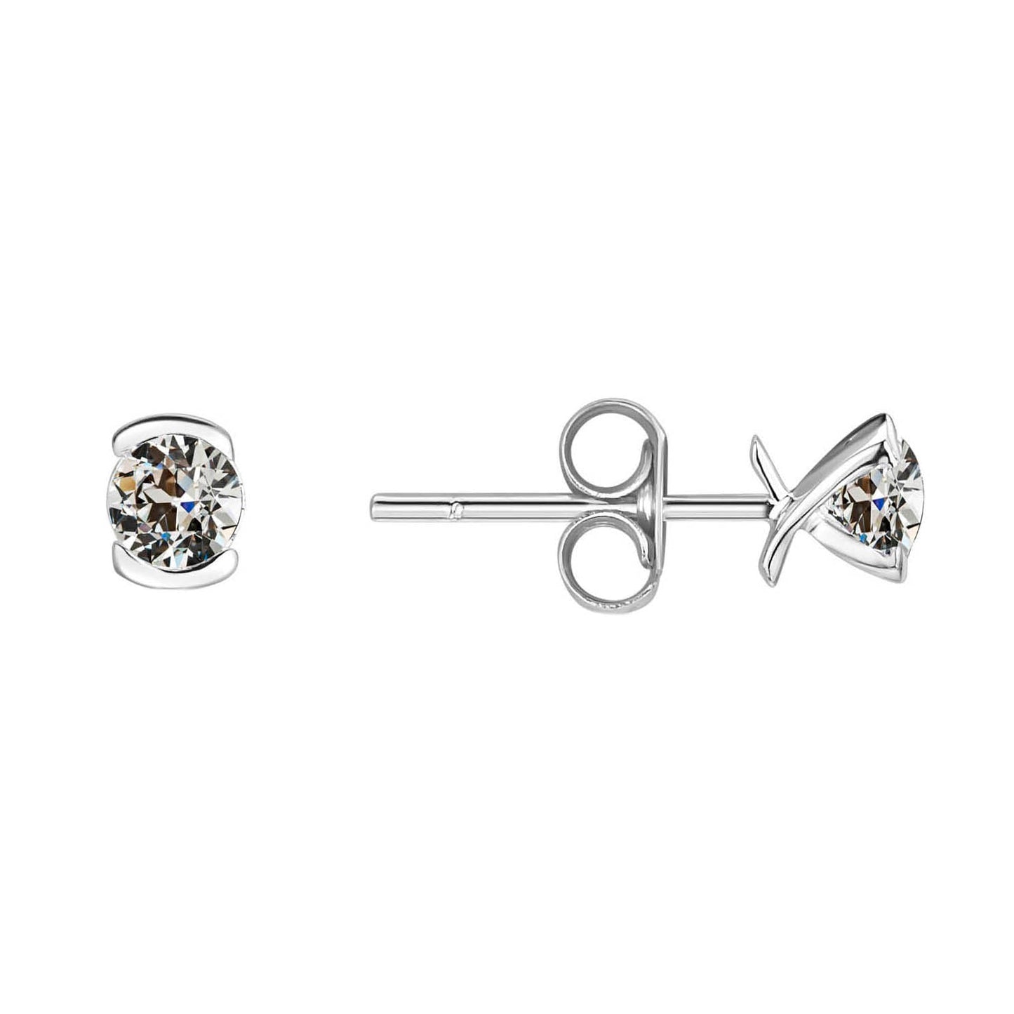 Natural Diamond Drop Earrings – main view