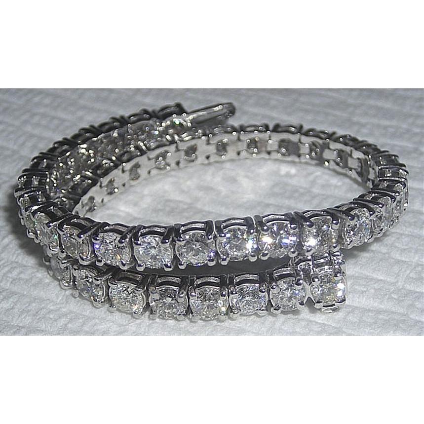 Sparkling Natural Diamond Tennis Bracelet For Women