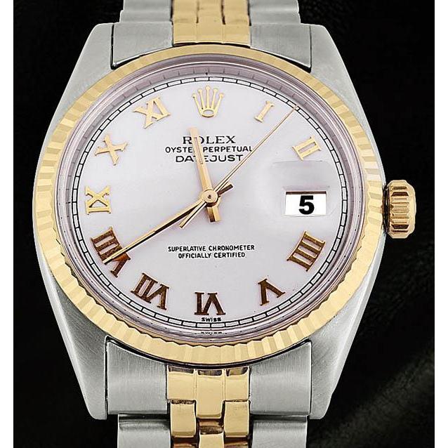 Ss &Gold Jubilee Rolex Dj Men's Watch