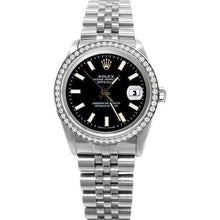 Black Stick Dial Rolex Watch