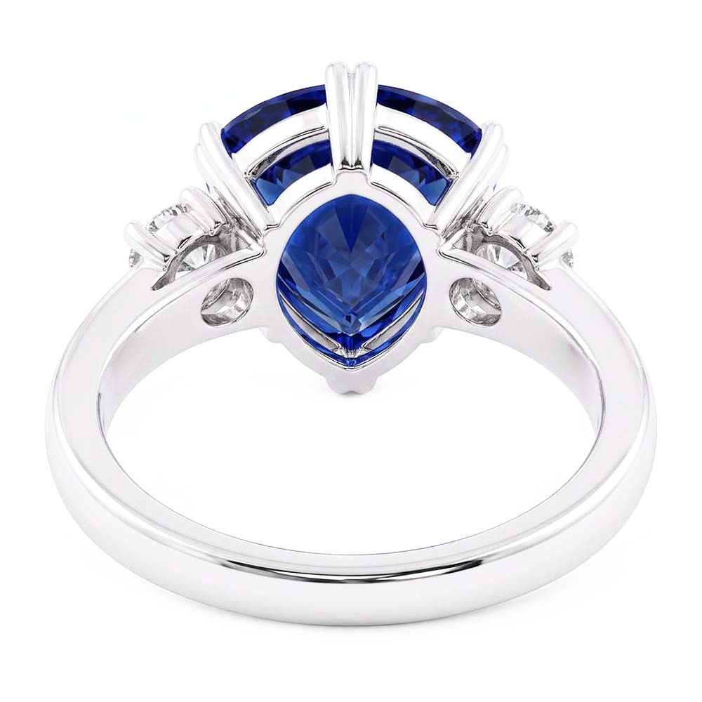 Velvety Blue Sapphire Ring Women's Jewellery