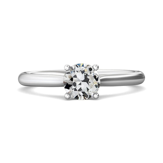 natural round diamond 1.50ct ring front view