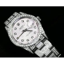 White Dial Date 34 Mm Rolex Watch