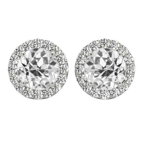 Designer Diamond Halo Setting Ring 6.50 ct – main view