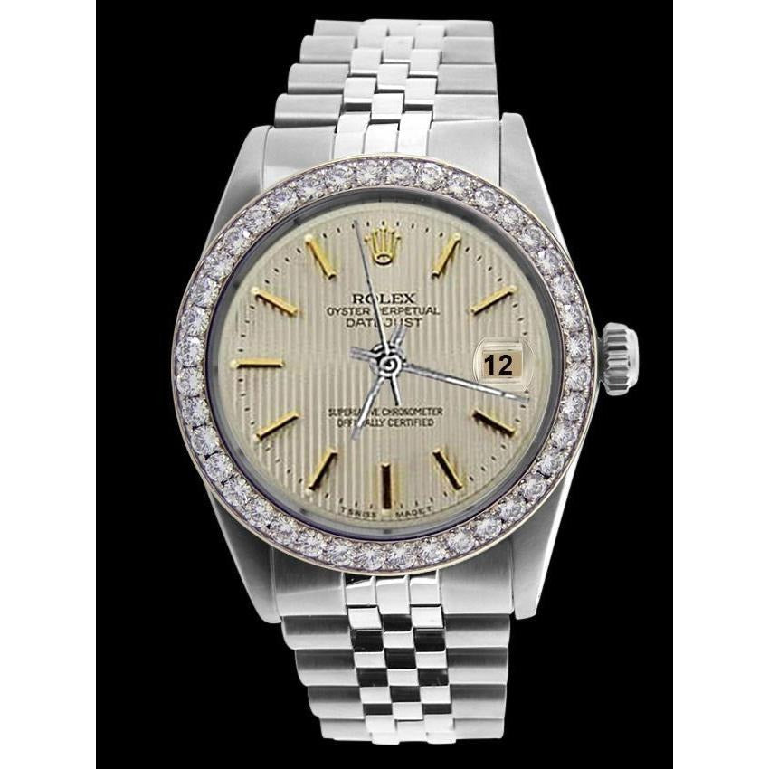 Bracelet Diamond Bezel
