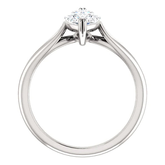 natural marquise diamond 2.50ct ring side angle