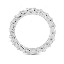 Women Real Diamonds Engagement Eternity Band 3 Carats